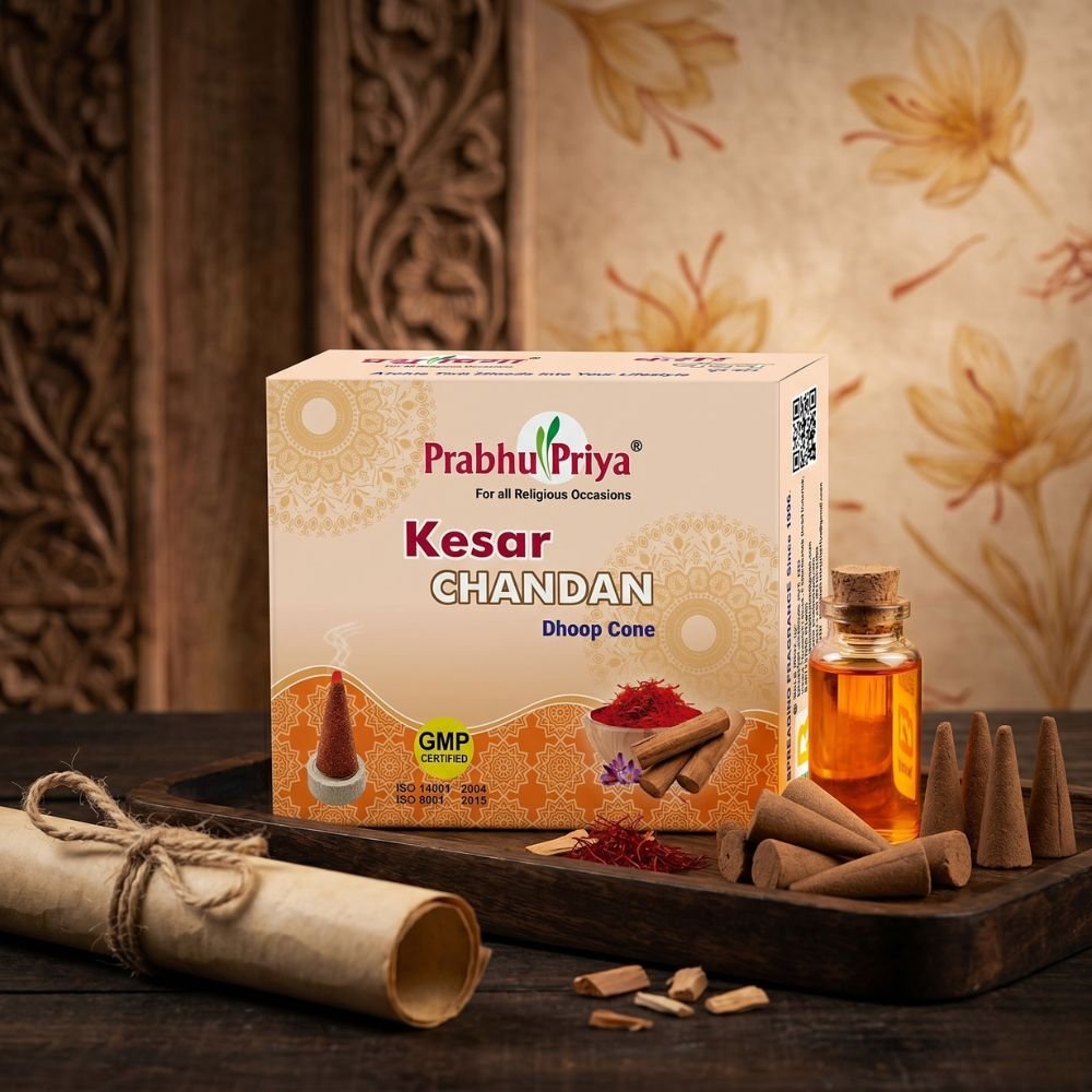 KESAR CHANDAN (12 CONES)