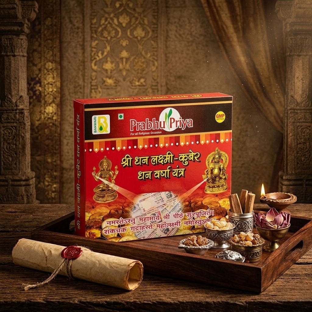 Shri Dhan Lakmi Kuber Dhan Varsha Yantra