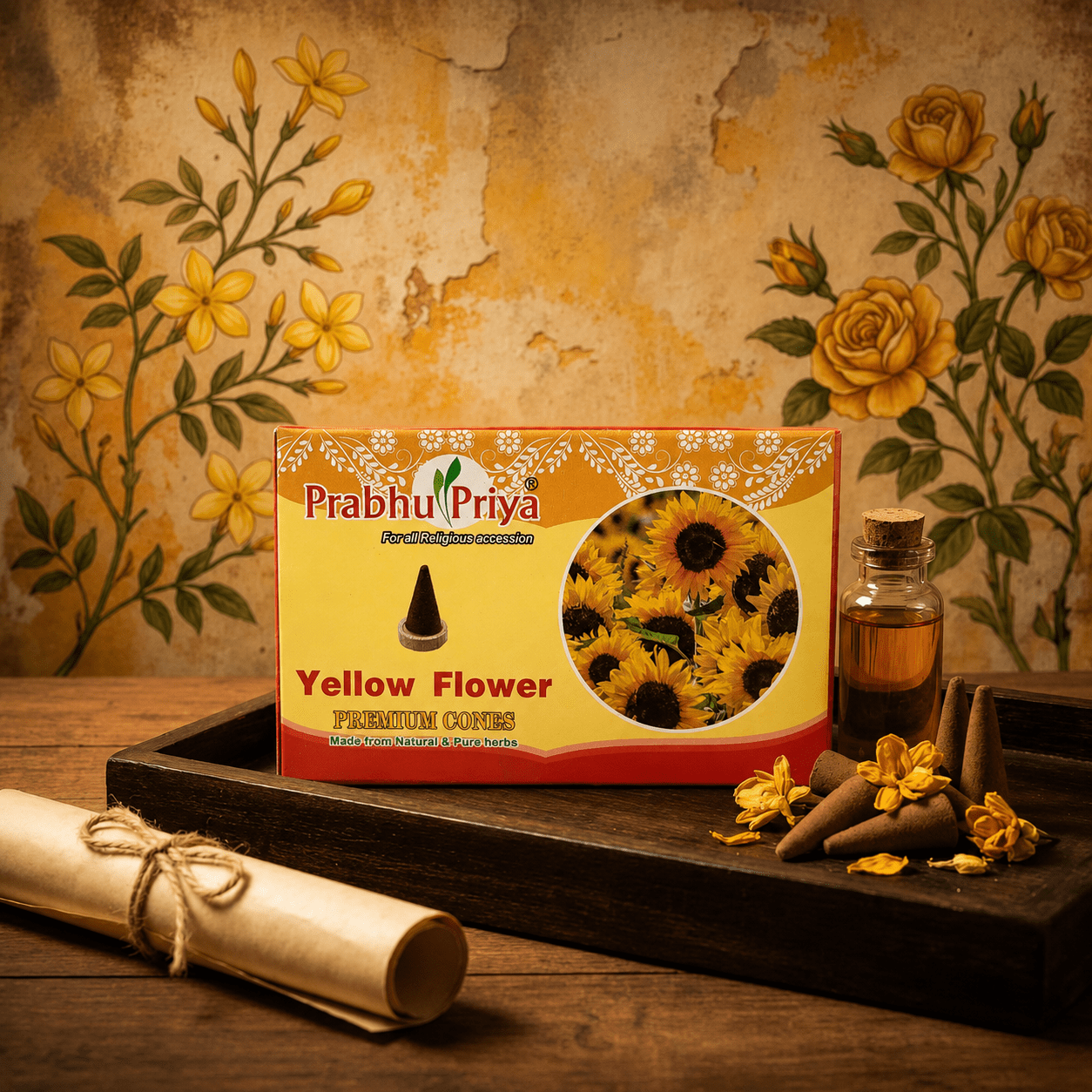 YELLOW FLOWER (40 GMS)