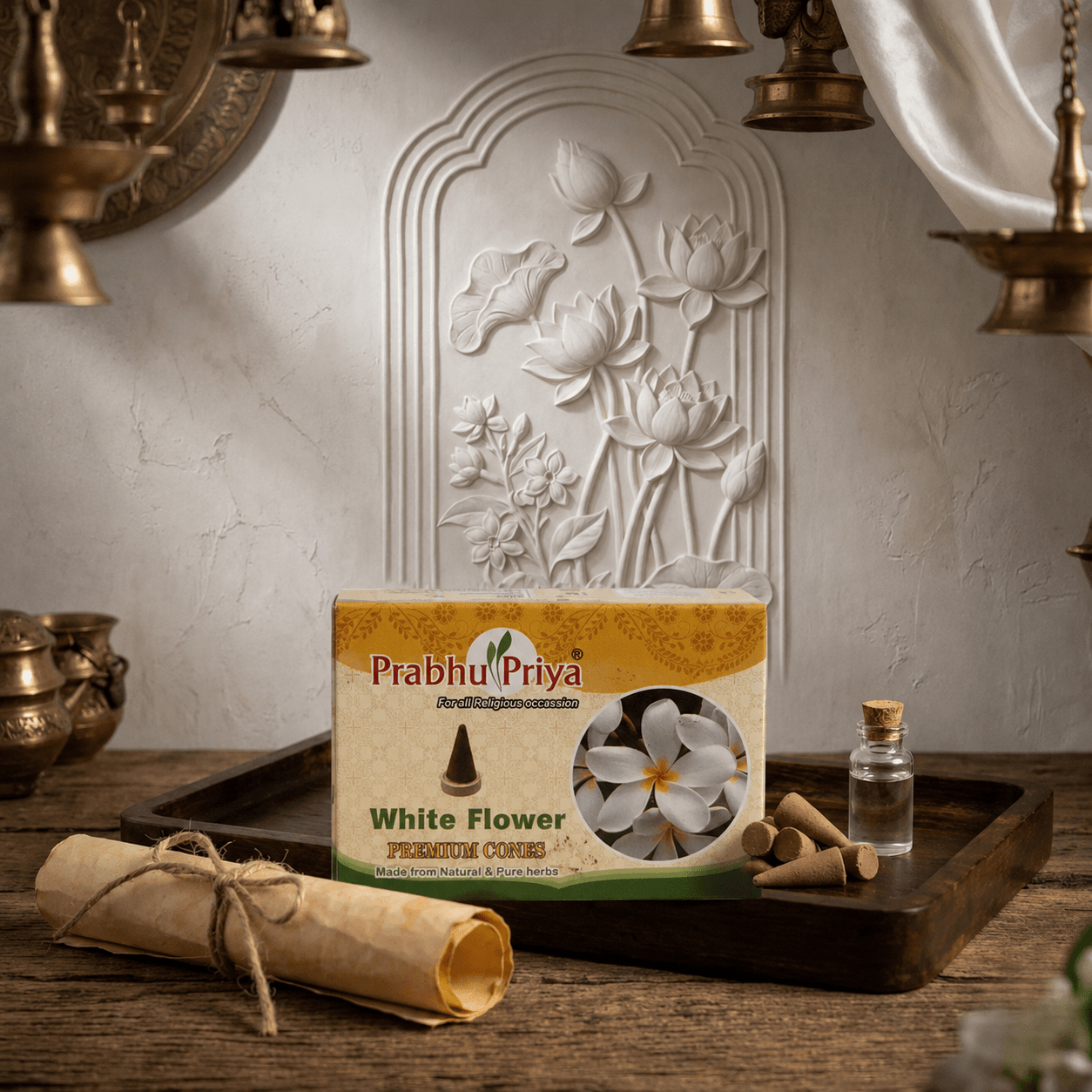 WHITE FLOWER (40 GMS)