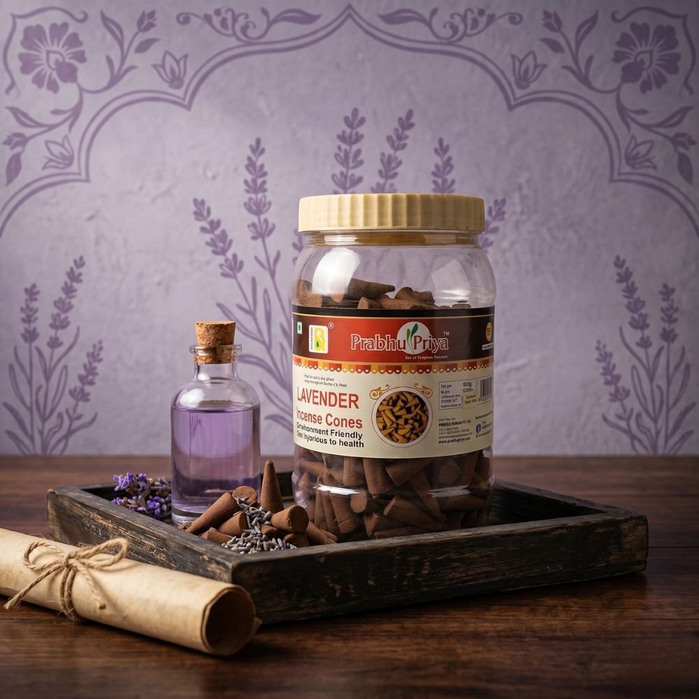 LAVENDER CONES (500 GMS)