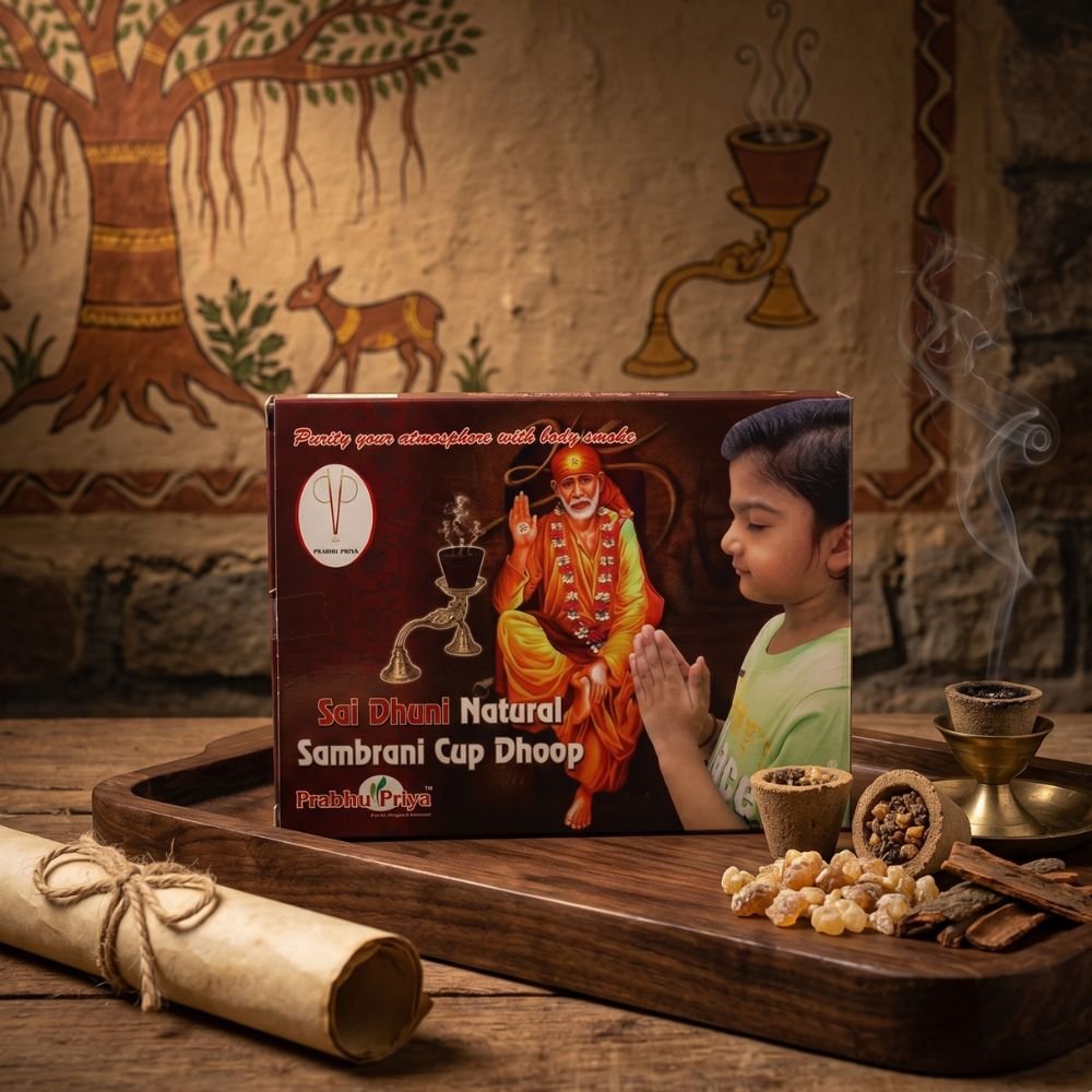 SAI DHONI SAMBRANI CUPS 12 PCS