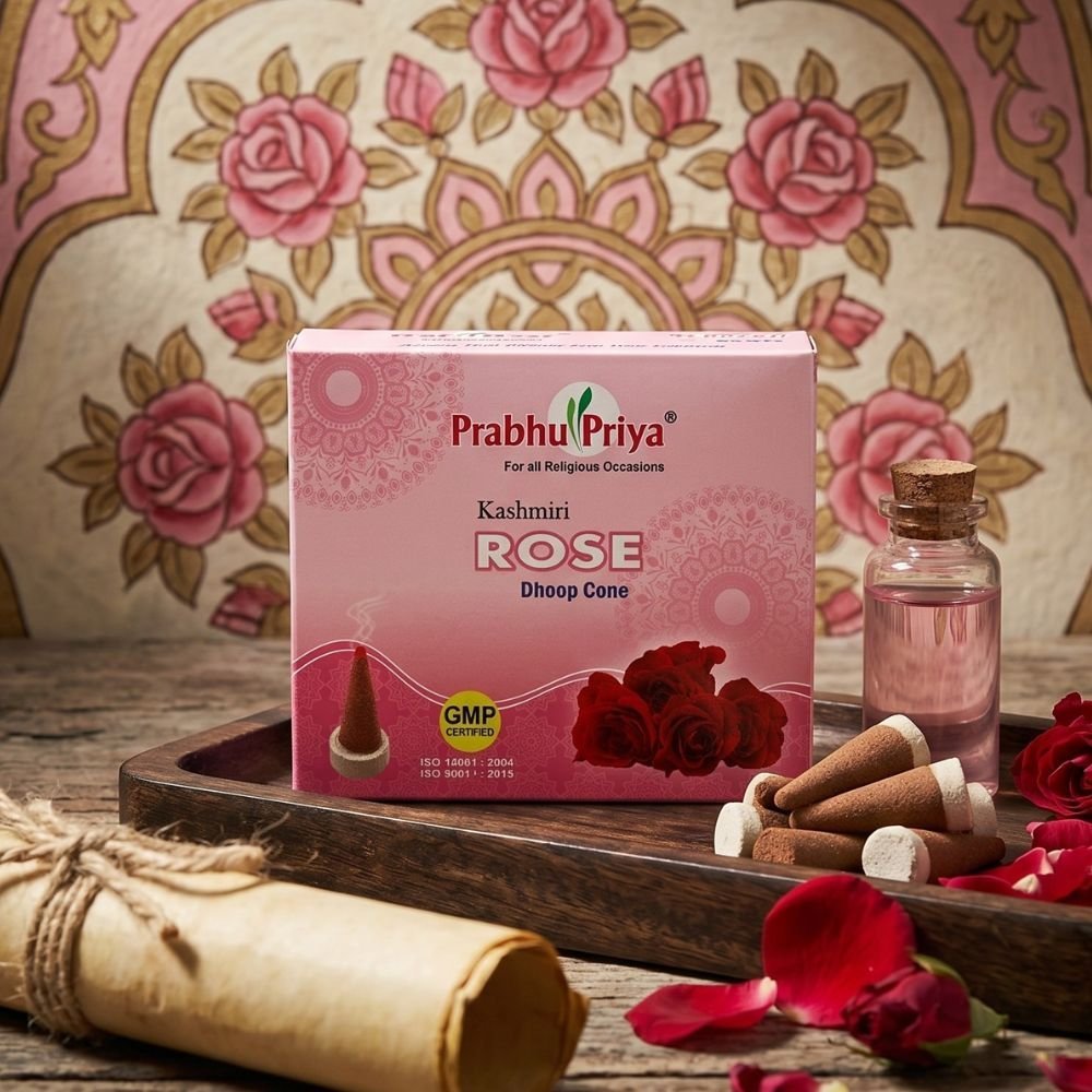 KASHMIRI ROSE (12 CONES)