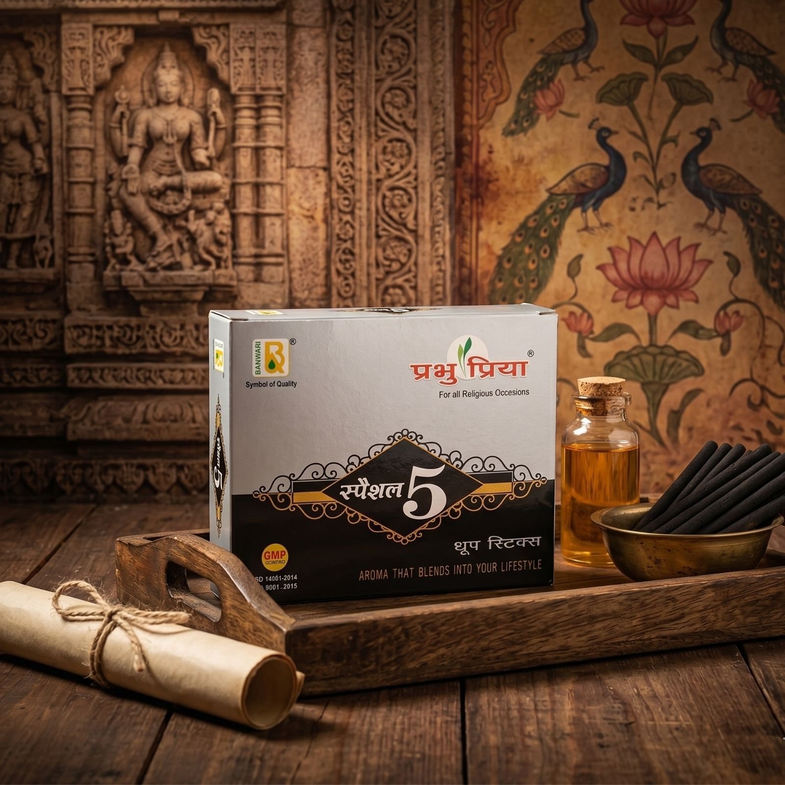 SPECIAL 5 DHOOP STICKS (25 STICKS)