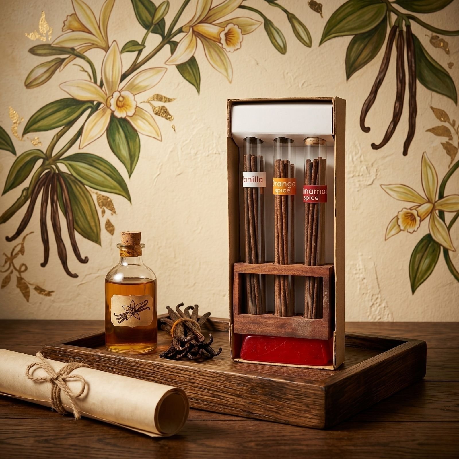 Spice Rack Incense Gift Set